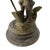 Antique French Louis Guillemin Signed Spelter “Jardinier” Sculpture For Sale - Image 9 of 17