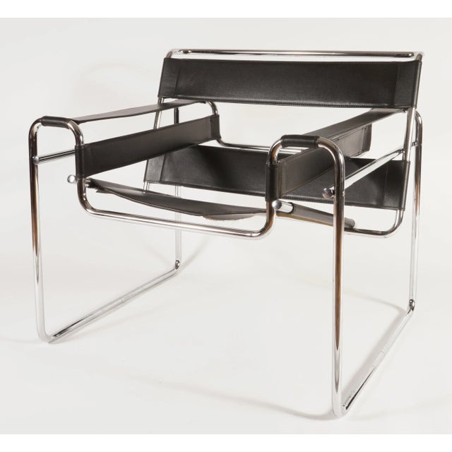 Mid 20th Century Wassily Style Chair Italy For Sale In Miami - Image 6 of 12