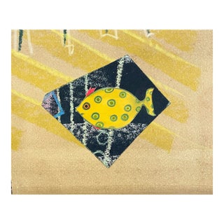 1980s Fish Modern Collage For Sale