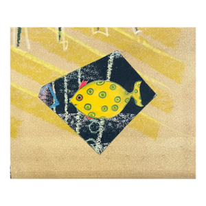 1980s Fish Modern Collage