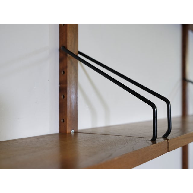 Mid-Century Royal Teak Shelving System by Poul Cadovius, 1960s For Sale - Image 11 of 12