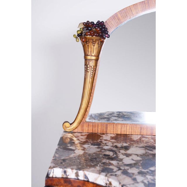 Art Deco Mahogany, Marble and Bronze Buffet by Paul Follot, France, 1920s For Sale - Image 16 of 18
