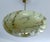 Metal Art Deco Pendant Light in Uranium Glass, 1930s For Sale - Image 7 of 18