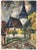 Country House is an ink and watercolor drawing realized by Jean Chapin in the mid-20th century. Signature stamp on the...