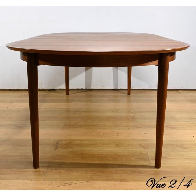 Scandinavian Teak Dining Room Table, 1970s For Sale - Image 12 of 18