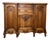 Antique Louis XV Style Oak Sideboard with Marble Top For Sale