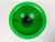 Glass Mid-Century Modern Emerald Green Frosted Glass and Terracota Pedestal Bowl, 1950s For Sale - Image 7 of 13