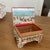 Shell Antique Victorian Shell Encrusted Box For Sale - Image 7 of 8