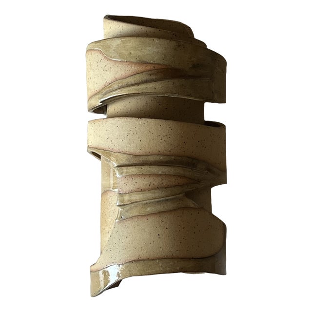 Sculptural Wall Light by Katia Langeard For Sale