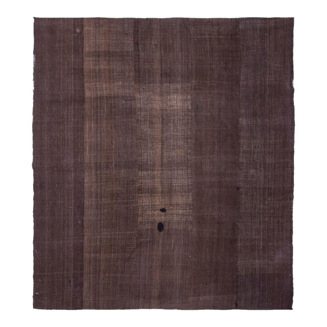 Brown Vintage Turkish Kilim Rug - 8`2 For Sale