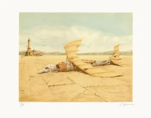 1980s "The Bird" Lithograph by Judson Huss