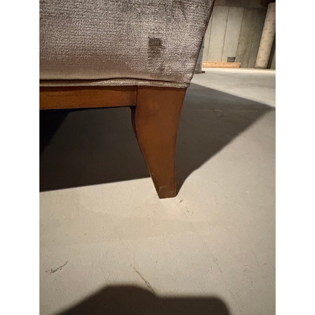 Champagne-Colored Custom Century Sofa For Sale - Image 11 of 16