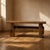 Wood Brutalist Oak Coffee Table, 1970s For Sale - Image 7 of 7