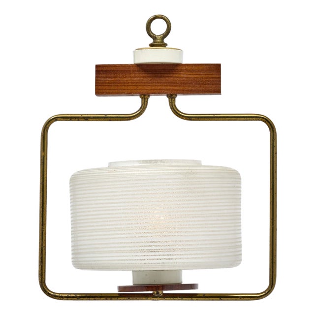 1970s Period Mid-Century Modern, Danish Petite Chandelier For Sale