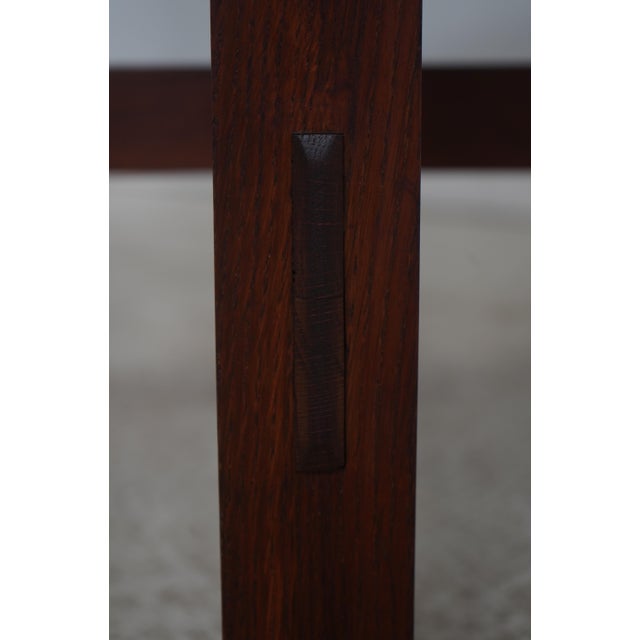 Gustav Stickley Antique 40 Inch Round Table For Sale - Image 9 of 13