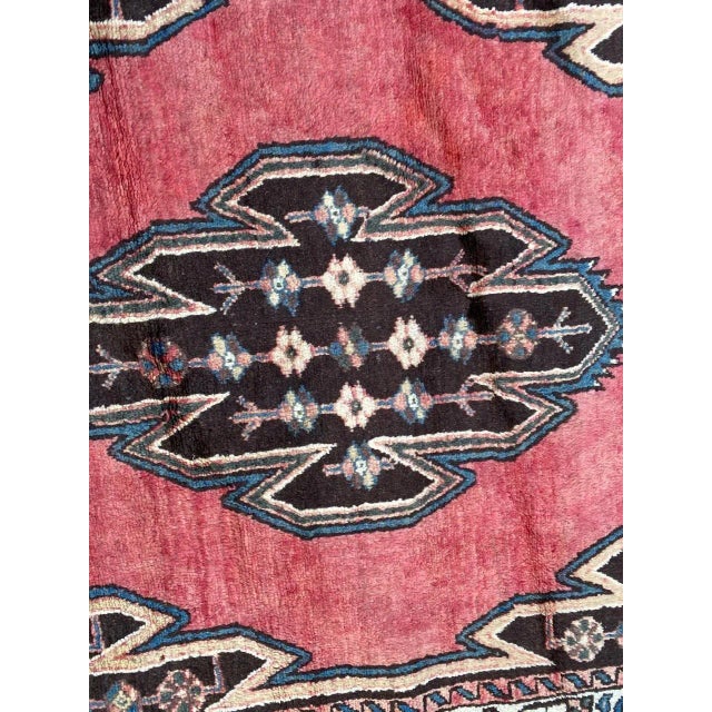 Vintage Mazlaghan Rug For Sale - Image 4 of 15