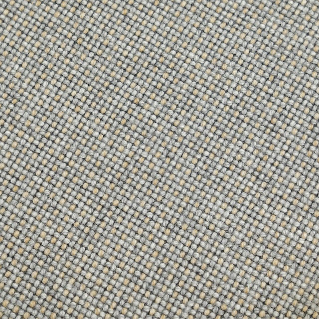 1960s Teak Mid 20th Century Vanity Stool in Gray For Sale - Image 5 of 6