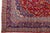 Vintage Hand-Knotted Persian Kashan Red Wool Rug With Medallion Motif For Sale - Image 4 of 8
