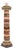 The Traveler’s Monument – Marble and Onyx Grand Tour Obelisk, 19th Century For Sale