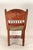 Dated 1902 German Schwälmer Folk Art Wedding Chair For Sale - Image 15 of 18