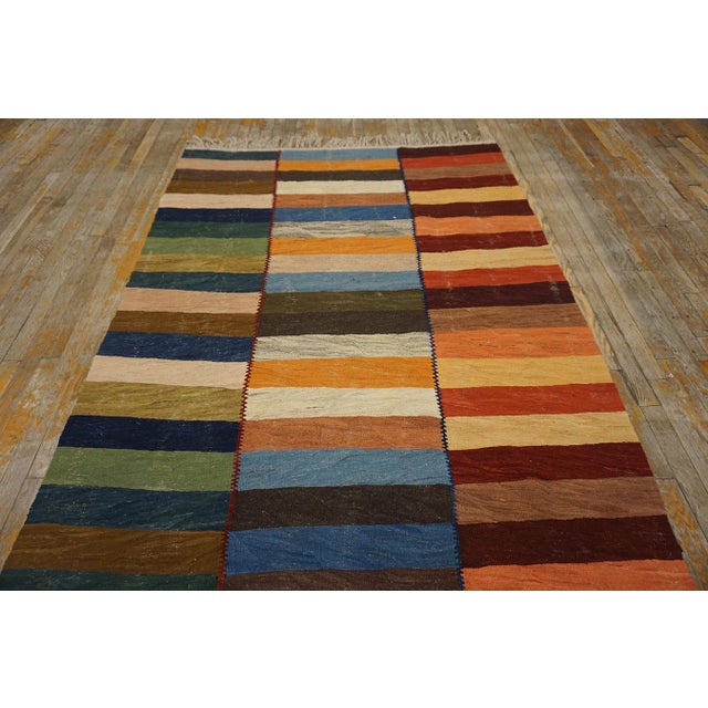 1990s Contemporary Persian Flat-Weave For Sale - Image 5 of 15