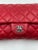 Chanel Red Quilted Leather New Clutch Bag 2013 For Sale - Image 11 of 12