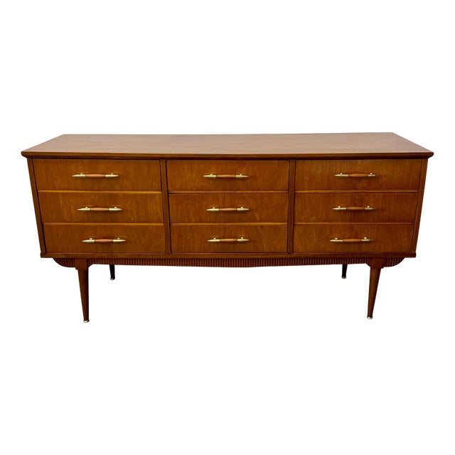 Vintage Teak Chest of Drawers, 1950s For Sale