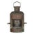 A Japanese metal ship's navigation stern light from the mid 20th century, made by Nippon Sento Co, ltd, with oxidized...