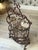 Marble Stone and Wrought Iron Metal 3-Tier Plant Stand or Bar Cart For Sale - Image 9 of 16