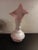 American 1960s Fenton White and Pink Cased Glass Jack in the Pulpit Vase For Sale - Image 3 of 8