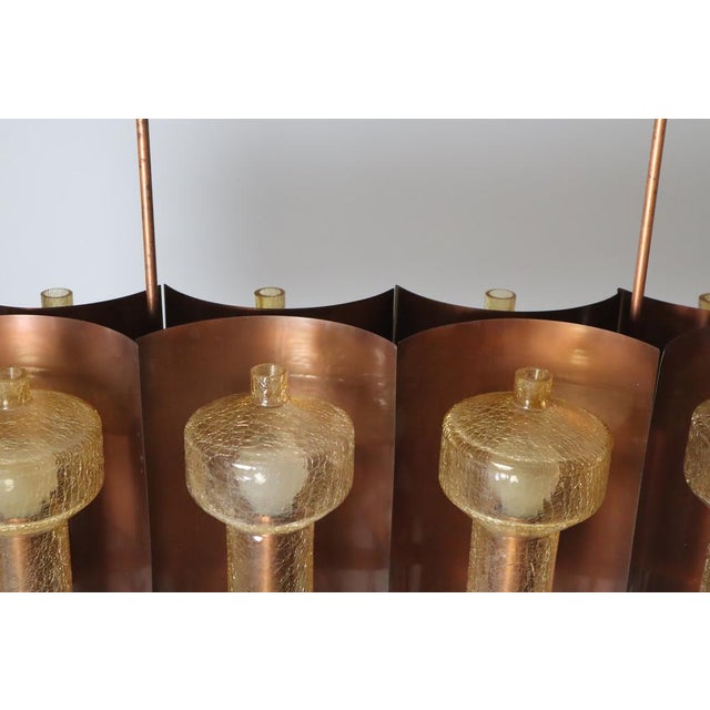 Large Copper Hanging Lamp in the style of Hans-Agne Jakobsson, 1960s For Sale - Image 12 of 18