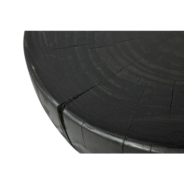 Four Hands Aliza End Table - Black Pine For Sale - Image 4 of 9