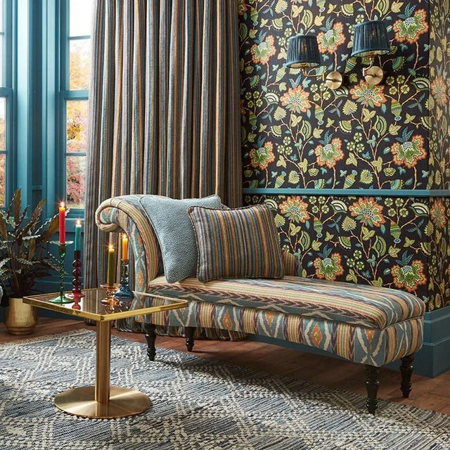 Blue Iliv Santana Seafoam Fabric For Sale - Image 8 of 8