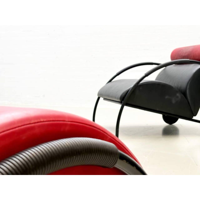 Set of Zyklus Lounge Chair and Ottoman by Peter Maly for Cor, 1980s For Sale - Image 10 of 16