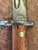 Early 20th Century Yugo M48 Mauser Bayonet Scabbard Leather Frog Preduzece 44 Factory 44 For Sale In San Francisco - Image 6 of 7