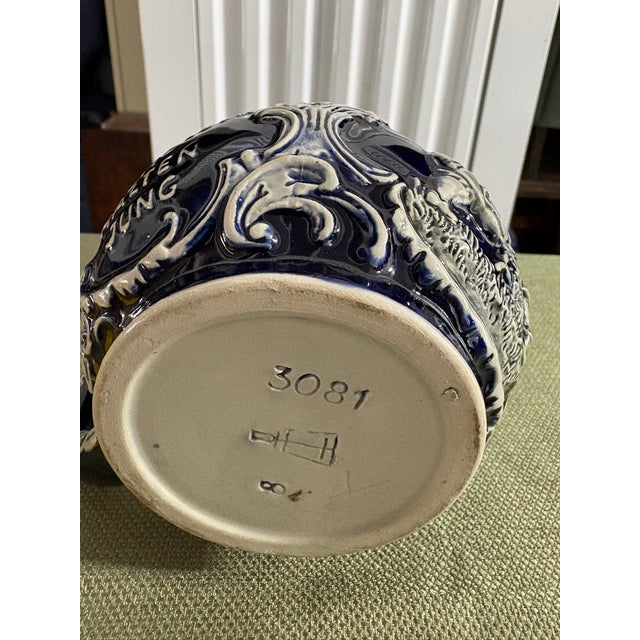 German Stoneware Beer Stein by Reinhold Merkelback "3081", Mid-20th Century For Sale In Savannah - Image 6 of 6