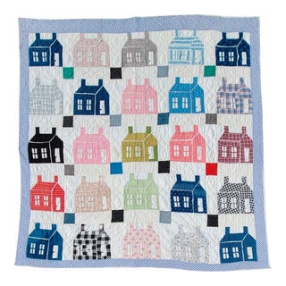 20Thc School House Quilt For Sale