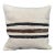 Turkish Hemp Pillow Cushion Natural Beige Black Cushion Cover 20x20 For Sale