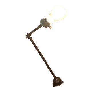 Industrial Light for Wall or Desktop For Sale