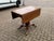 Victorian Mahogany Coffee Table with Drop Sides and Drawer For Sale - Image 6 of 13