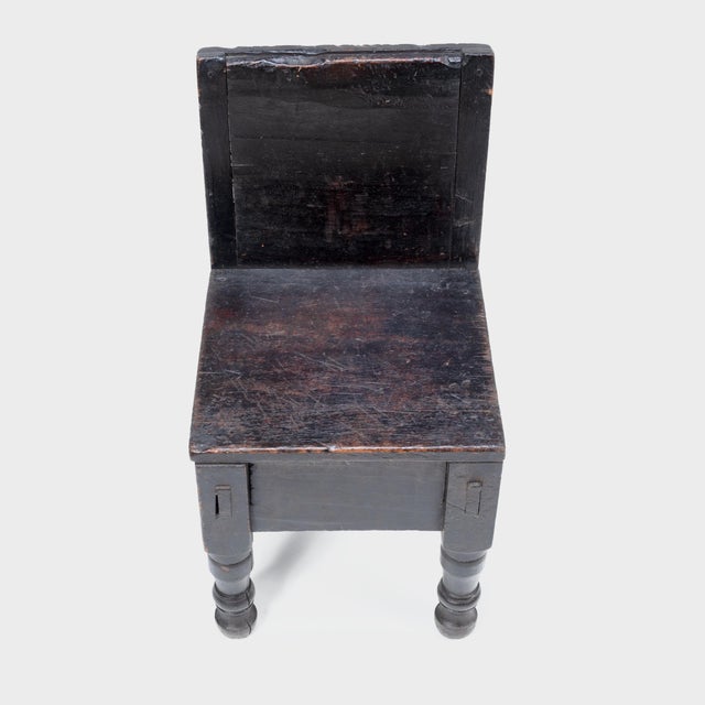 Early 20th Century Vintage Guatemalan Child's Chair, C. 1900 For Sale - Image 5 of 6