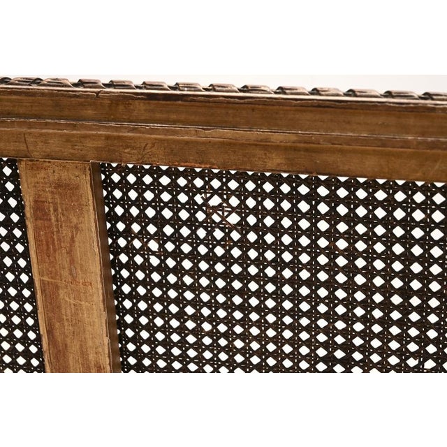 Antique French Carved Gilt Wood Settee, 1890 For Sale - Image 14 of 15