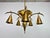 Vienna Secession Brass Chandelider by Dagobert Peche, 1890s For Sale - Image 4 of 9