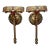 Antique Arts & Crafts Sconce Spanish Revival 1920s Polychrome Lighting - a Pair For Sale