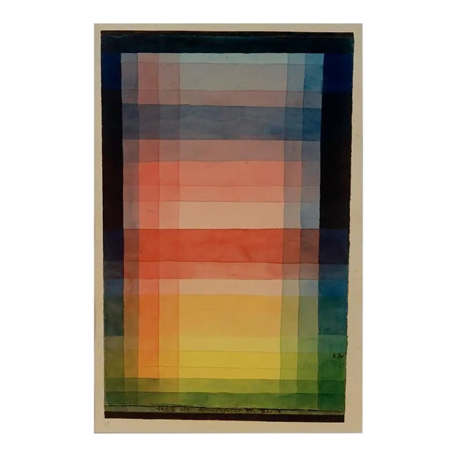 Paul Klee 'Architecture of the Plane' Archival Pigment Print Unframed Reproduction For Sale