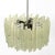 Mid-Century Modern Mid-Century Modern Frosted Glass Acrylic Glass Chandelier by J.T. Kalmar For Sale - Image 3 of 9