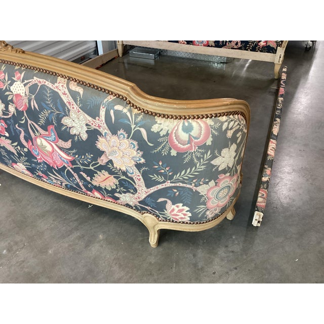 French Louis XV Style Full Size Bed Frame For Sale In New York - Image 6 of 9