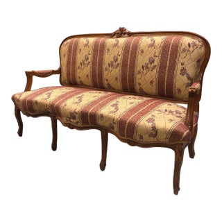 Antique European Louis XV Sofa For Sale