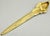 Brass Antique English Brass Pierrot Paper Knife Letter Opener For Sale - Image 8 of 8
