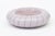 This vintage gorgeous large mid century modern Murano glass bowl is a purple lavender with black stripes. It is made by...